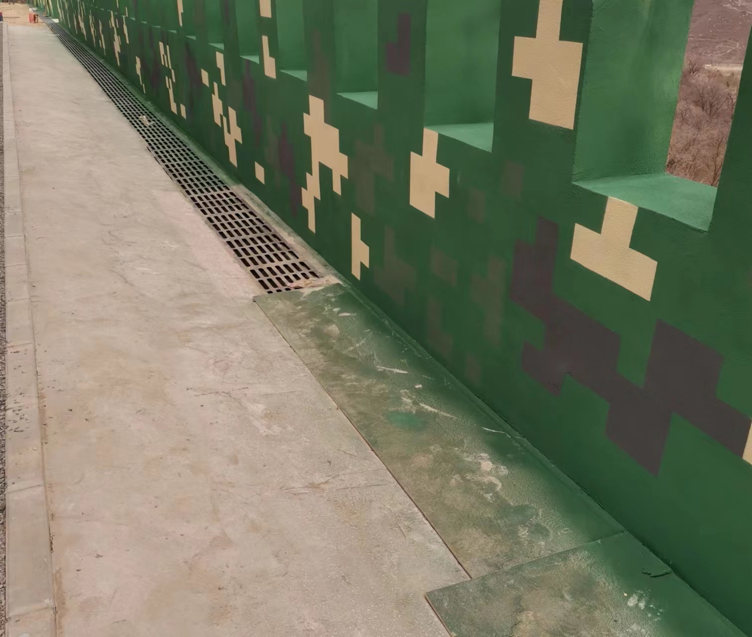 海口围墙迷彩喷涂,数迷彩漆